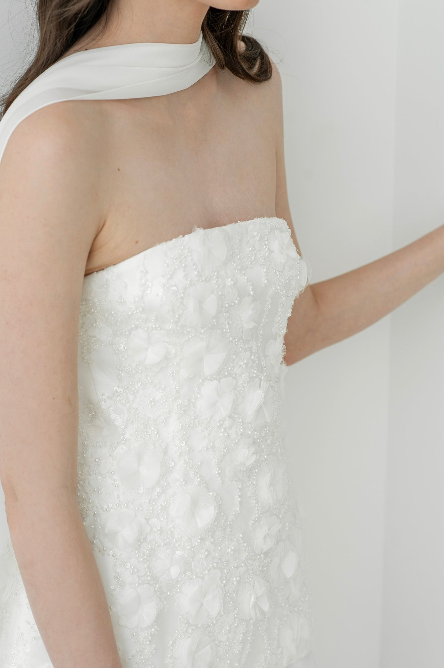 3D bridal corset